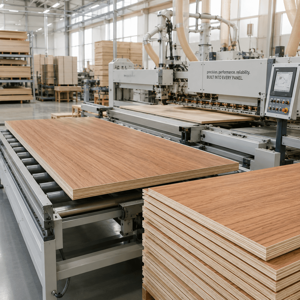 Kitchen interiors with CP Ply panels