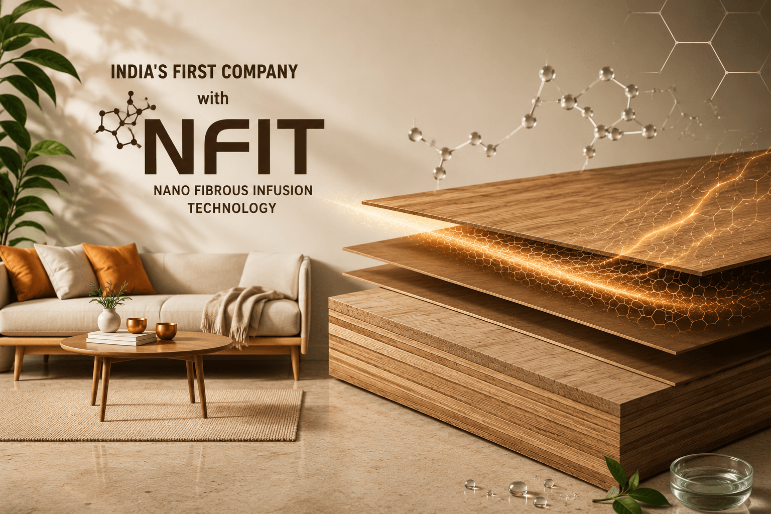 India's first company with NFIT — Nano Fibrous Infusion Technology